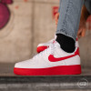 Nike Air Force 1 '07 ''White Red Sole''