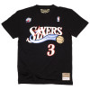M&N NBA Philadelphia 76ers Allen Iverson HWC Edition T-Shirt ''Black''