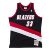 M&N Swingman Portland Trail Blazers 1999-00 Scottie Pippen Jersey ''Black''