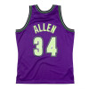 M&N NBA Milwaukee Bucks 1996-97 HWC Swingman Jersey ''Ray Allen Purple''