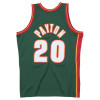 M&N NBA Seattle Supersonics Road 1995-96 Swingman Jersey ''Gary Payton''