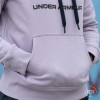 UA Rival Fleece Logo Hoodie ''Slate Purple''