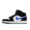 Air Jordan 1 Mid ''Black Racer Blue'' (GS)